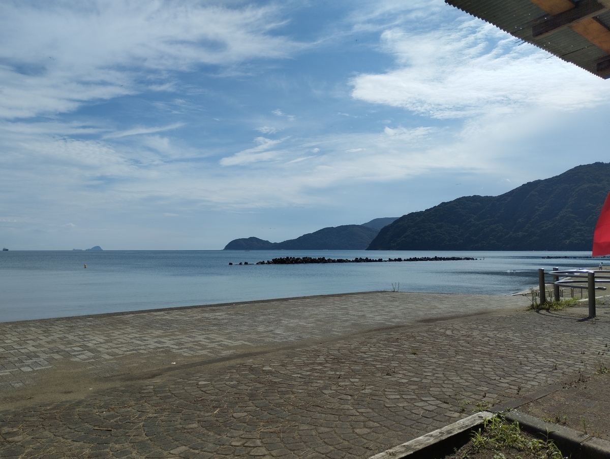 ワンショット 2024：早朝のゲリラ豪雨で少し気温が下がり一瞬楽になりました。