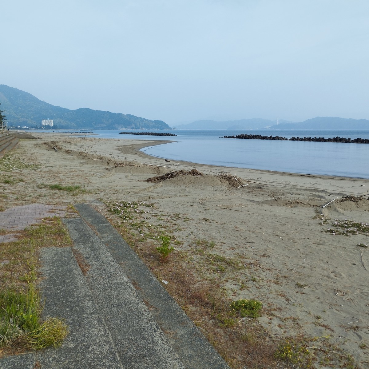 ワンショット 2025：夏に向けて海浜清掃が始まりました。　　　　　　　　　　　　5月21日