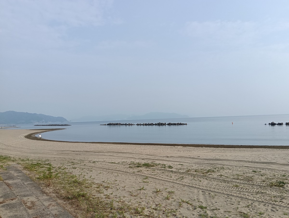 ワンショット 2025：朝夕は海からの風があり気持ちいいですが、昼間の暑さにはうんざりです。　7月5日　7時